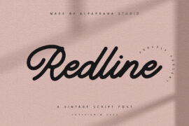 Redline Font
