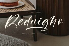 Rednigho DEMO VERSION Font Family