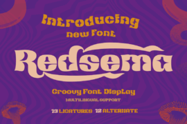 Redsema Font