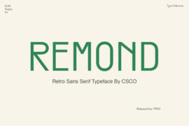 Remond Free Font
