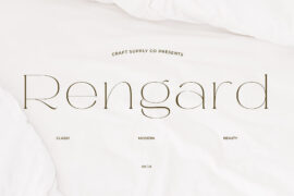 Rengard Free Font Family