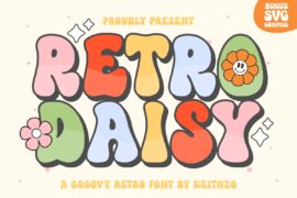 Retro Daisy Font