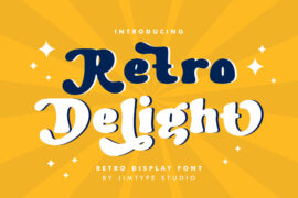 Retro Delight DEMO Font