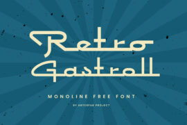 Retro Gastroll Font