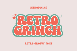 Retro Grinch Font