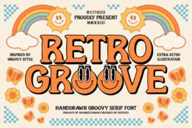Retro Groove Font