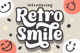 Retro Smile Font