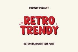Retro Trendy Font