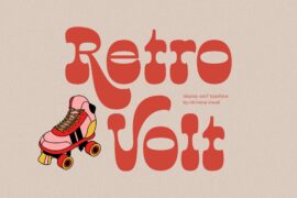 Retro Volt – Demo Version Font