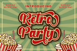 Retroparty Font