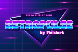 Retropulse Font