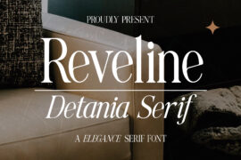 Reveline Detania Demo Font Family