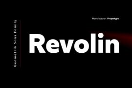 Revolin Font Family