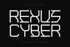 Rexus Cyber DEMO VERSION Font Family