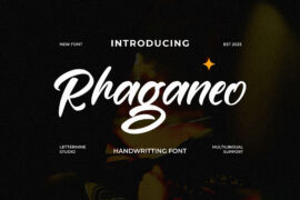 Rhaganeo Demo Font