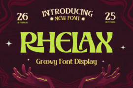 RHELAX trial Font