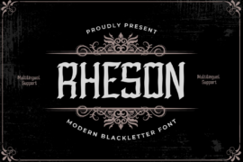RHESON Font