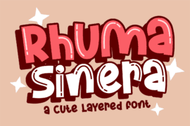 Rhuma Sinera Font Family