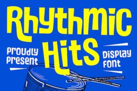 Rhythmic Hits Font