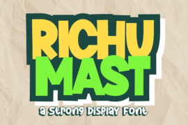 Richu Mast Font Family