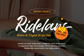 Ridelans Demo Font