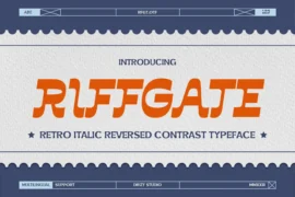 Riffgate Font