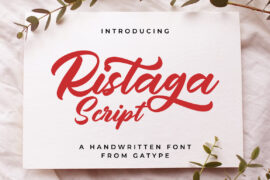 Ristaga Script Font