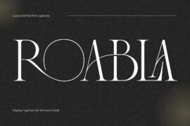 Roabla – Demo Version Font