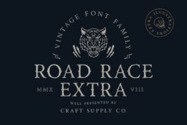 Road Race Extra Font