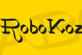 RoboKoz Font