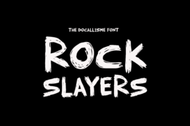Rock Slayers Font