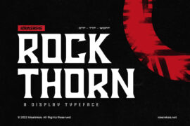ROCK THORN Font