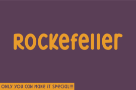 Rockefeller Font