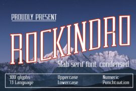 Rockindro Font