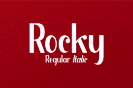 Rocky Font Family