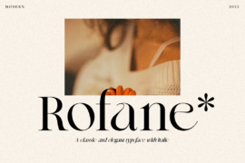 Rofane Font Family