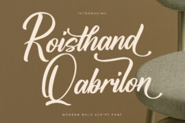 Roisthand Qabrilon DEMO VERSION Font Family