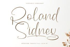 Roland Sidney DEMO VERSION Font Family