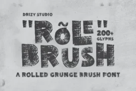 Rolebrush Demo Font