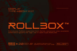 Rollbox Font Family