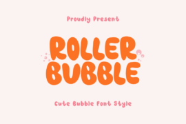 Roller Bubble Font