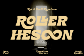Roller Hesoon Demo Font