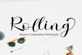 Rolling Font