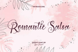 RomanticSalsaDemo Font