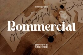 RommercialDemo Font