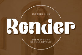 Ronder – Personal Use Font