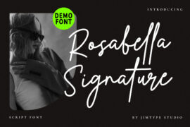Rosabella Signature DEMO! Font