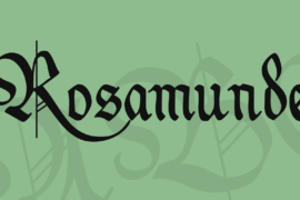 Rosamunde Font
