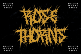 ROSE THORNS Font