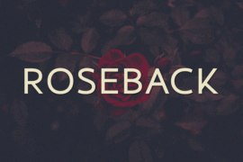 Roseback Font